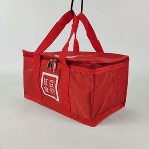 Sac isotherme rouge personnalisé en gros Sacs isothermes pour le déjeuner Sacs isothermes thermiques avec logo - Product Image 6