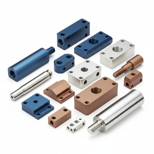 บริการชิ้นส่วนโลหะขึ้นรูปด้วยเครื่อง CNC สำหรับแฟชั่นยอดนิยมรูปแบบใหม่ ชิ้นส่วนอัตโนมัติความแม่นยำสูง อะลูมิเนียมสำหรับอุตสาหกรรมการบินและอวกาศ แบบกำหนดเอง - Product Image 2