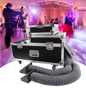 ステージウェディング3000W低ミストマシンDMX512デュアルチューブお祝いパーティーバードライアイスマシンフォガー - Product Image 3