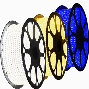 Selbstklebende IP65 <span class=keywords><strong>LED</strong></span>-Streifen Atmosphärenlampe <span class=keywords><strong>220V</strong></span> Treiberfreie Lineare Beleuchtung für Landschaftsgestaltung PVC-Gehäuse mit Aluminiumnut - Product Image 2