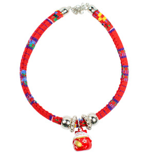 Venta directa de fábrica de collares de campana de estilo étnico con dibujos animados, collares de osito de peluche, accesorios para gatos y perros, collares para mascotas. - Product Image 5