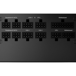 Tout nouveau MSI MPG A850GF Full Modular 80 + Gold PSU 1000W pour l'alimentation de bureau de jeu - Product Image 6