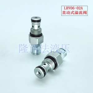Vanne de régulation de pression hydraulique LRV06-02A 1/2 pouce, débit d'huile manuel 60 L/min, 315 bars - Product Image 4
