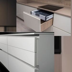 Poignée en profilé d'aluminium extrudé <span class=keywords><strong>Gola</strong></span> Série 6000, découpe sur mesure, couleur personnalisée, traitement de surface personnalisé, <span class=keywords><strong>marque</strong></span> XINGQIU, cuisine - Product Image 5