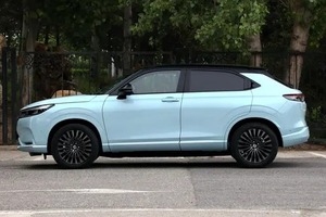 Petit SUV électrique pur, bleu oxygène/noir, H/on/da E:NP1 Extreme <span class=keywords><strong>1</strong></span>, modèle 2023, autonomie de 510 <span class=keywords><strong>km</strong></span> (édition brillante) - Product Image 3