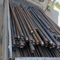 Tige de forage minier en acier allié 42CrMo, lisse, sans soudure, à filetage conique, tailles mâle-femelle 50mm 89mm pour utilisation en mine