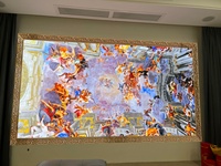 Panneau mural Microled Home Cinéma P0.4 Haute performance 16:9 Montage mural Cob 0.46mm .4 Affichage LED