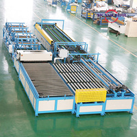 Ligne de production automatique de conduits HVAC de forme carrée, machine de fabrication de conduits HVAC, ligne de production automatique de conduits HVAC, machine de formage