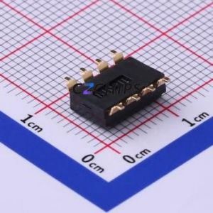 EM-04-Q DIP Switch SMD-8P,6x10.1mm Switch ( Number of Switch Sections: 4 )( Lead Spacing: 2.54mm ) - Product Image 2