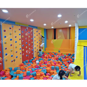 Kid Air Track Race Track Gym <span class=keywords><strong>Mat</strong></span> Equipo de Parque de Atracciones Pared de escalada inflable para juegos deportivos Pared de escalada para niños - Product Image 6