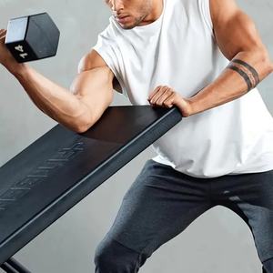 เสื้อกล้ามออกกำลังกายผู้ชายแบบรัดรูปสำหรับวิ่งและฟิตเนส  ขนาดใหญ่พิเศษ  รับสกรีนโลโก้ตามแบบ - Product Image 6