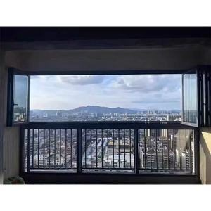 アルミニウム二つ折りアコーディオンWindowsシステム住宅用商業用 - Product Image 2