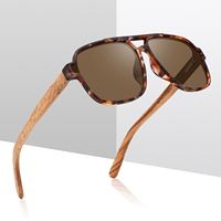 Lunettes de soleil en bois avec logo personnalisé pour femmes et hommes, design classique, Gafas De Sol UV400, lunettes polarisées pour les activités de plein air