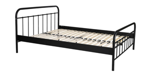 Base de <span class=keywords><strong>Cama</strong></span> Moderna Minimalista con Plataforma de Acero |   Base de <span class=keywords><strong>Cama</strong></span> Tapizada KD Packing Lista para Ensamblar |   Base para Colchón Directo de Fábrica B2B - Product Image 4