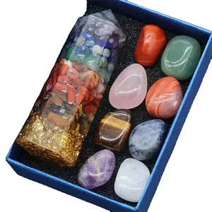 natural crystals healing stones factory carvings wholesale Resin crystal column point for Home Decoration