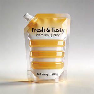 Bolsa Reutilizable de Alta Calidad y Ecológica con Boquilla de Relleno para Almacenamiento de Líquidos, para Alimentos, Jugos, Té y Café - Product Image 1