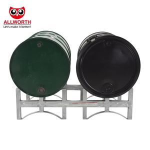 <span class=keywords><strong>Rack</strong></span> empilable couleur RAL de haute qualité Transport plate-forme simple entrepôt utilisation tambour support empilable - Product Image 3