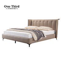 Mobilier pleine grandeur Lit rembourré grande taille Lit multifonctionnel grand format Lit grand format réglable
