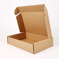 Boîtes d'expédition en carton ondulé uniques imprimées personnalisées en gros Paquet de boîtes d'expédition en carton ondulé