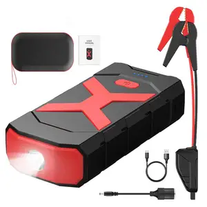 Portable Charger Starting Device Emergency 10000 amp 12v car jump starter with LCD screen