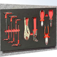 Boîte à outils roulante robuste en acier au carbone de 369 pièces avec jeu de douilles pour mécanicien, garantie de 3 ans pour le marché nord-américain des garages