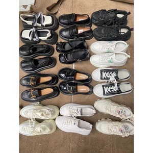 Botines de cuero usados para mujer, grado A/B, estilo vintage con cordones y plataforma - Product Image 6