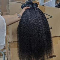 Extensiones de Cabello Humano SDD 12A, Cabello Lacio Y Rizado, 100% Cabello Humano Natural, Extensiones de Cabello Humano de 8-30 Pulgadas