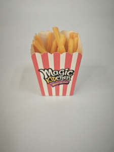 Scatole Personalizzate per <span class=keywords><strong>Popcorn</strong></span> Mini, Riciclabili, in Carta Artistica Pieghevole di Grado Alimentare con Lamina Dorata - Product Image 6