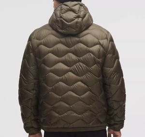 Veste d'hiver pour homme en duvet 90/10, ultra <span class=keywords><strong>l</strong></span>égère, pliable, à capuche, pour la <span class=keywords><strong>randonnée</strong></span> en plein air - Product Image 3