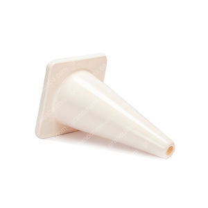 Cono de Tráfico de <span class=keywords><strong>PVC</strong></span> <span class=keywords><strong>Mini</strong></span>, Color Blanco - Product Image 4