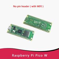 Raspberry Pi Pico/2 original, Pico con placa de desarrollo WiFi inalámbrica, Pico o Pico H con conector de pines, compatible con MicroPython/C++
