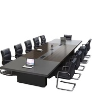 Table de réunion pour salle de conférence, mobilier de bureau, ensemble de bureaux, mesa de reuniones, tables et chaises de conférence modernes