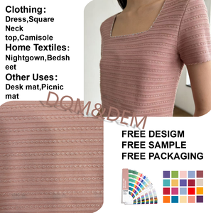 Nouvelle Collection 2026 – Tissu Tricoté 100% Polyester Effet Soie Glacée à Rayures <span class=keywords><strong>Barbi</strong></span>, Extensible, Écologique, Léger, Doux et Respirant pour Vêtements - Product Image 4