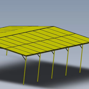 Capanno d'<span class=keywords><strong>acciaio</strong></span> prefabbricato prezzo poco costoso della cina - Product Image 3
