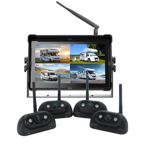 4ch AI 5.000 luar ruangan WiFi <span class=keywords><strong>CCTV</strong></span> nirkabel Kit sistem kamera keamanan dengan 10.1 "Monitor tahan air - Product Image 6