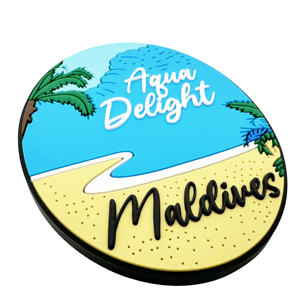 Imán de nevera de PVC con diseño 3D de goma suave de cloruro de polivinilo, fuerte y magnético, recuerdo, de fábrica líder en abastecimiento B2B, diseño gratuito. - Product Image 1