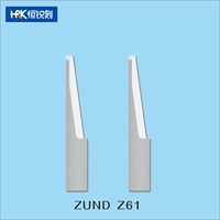 Lames oscillantes en carbure de tungstène HRK pour la série Z61, haute résistance à l'usure, pour découpeuse numérique CNC