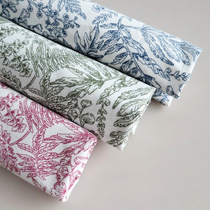Serviettes en coton à imprimé botanique rustique, douces et réutilisables, pour la décoration de table de <span class=keywords><strong>mariage</strong></span>, de fête, de maison ou de restaurant - Product Image 2