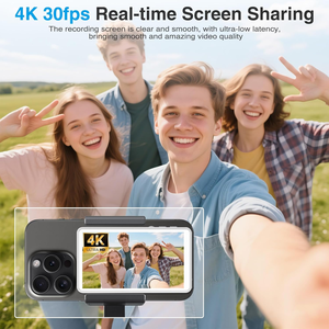 Contrôleur à Distance d'Écran Selfie Magnétique T2 Suivi de Visage Enregistrement Vidéos HD Vlogging Livestreaming Caméra Arrière Sans Fil MagView - Product Image 2