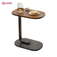 Table basse moderne mobile avec rangement et structure métallique pour salon et petit appartement – Vente en gros