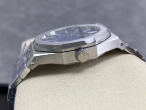 Reloj Mecánico de Lujo para Buceo, Resistente al Agua, de la Mejor Calidad, 41 mm, Fábrica DDF, Movimiento 4302, 15510, Peso 177 g, Azul Degradado - Product Image 4