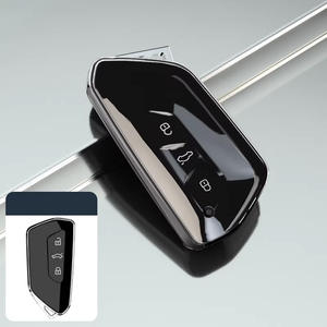 Juego de Fundas para Llaves Transparentes de TPU Ultrafinas de Estilo Ejecutivo para Volkswagen ID3 ID4 Crozz X ID6 ID7 Unyx, con 3 Botones - Product Image 5