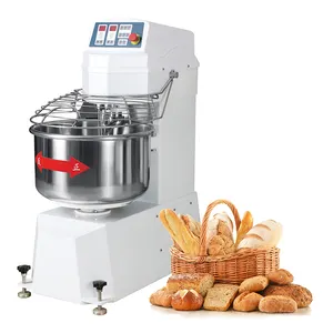 Yoslon 15Kg Komersial Mesin Camilan, Melangeur De Farine Pizza Dough Mixer Roti Makanan Spiral Mixer/