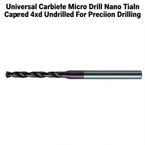 Ttake Universal Carbide Micro Drill Nano Tialn Coated 4Xd Undrilled For Precision Drilling - Product Image 2