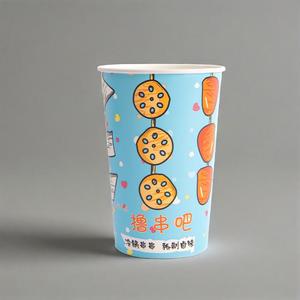 ถ้วยใส่เฟรนช์ฟรายส์ ถ้วยกระดาษ ถ้วยพลาสติกสำหรับอาหารแช่แข็ง ขนาด 12 ออนซ์ 16 ออนซ์ 32 ออนซ์  บรรจุภัณฑ์อาหาร ถังไก่ทอด ถ้วยใส่เฟรนช์ฟรายส์ - Product Image 3