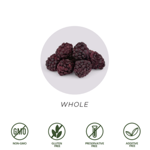 Merienda de bayas dulces crujientes de moras turcas liofilizadas a granel al por mayor con larga vida útil sin azúcar añadido - Product Image 2