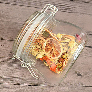 Aliments frais conservant 100 ml pot en verre hermétique épices en verre sans plomb confiture cornichons pot de stockage en verr - Product Image 3