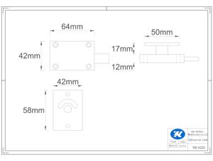 ตัวแสดงสถานะล็อคประตูห้องน้ำสาธารณะ แสดงสถานะว่าง/มีคนใช้  ตัวล็อคประตูห้องน้ำแบบมีฉากกั้นความเป็นส่วนตัว - Product Image 2