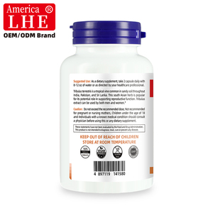 Complément alimentaire à base d'extrait de Tribulus Shecome 1000 mg, favorise l'énergie et la vitalité, pour adultes, 150 capsules d'extrait de Tribulus - Product Image 4