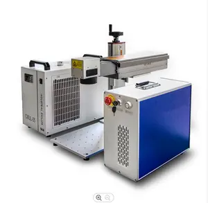 Desktop mini uv laser engraving machine metal glass ceramics all-purpose precision cold light air cool uv laser marking machine